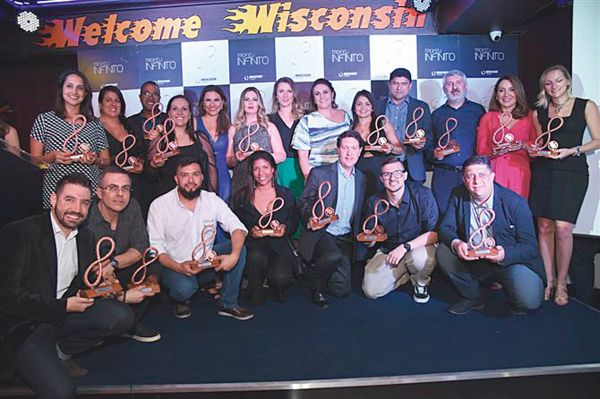 Pela quinta vez, a empresa alagoana Masterop Operadora foi uma das premiadas com o Troféu Infinito