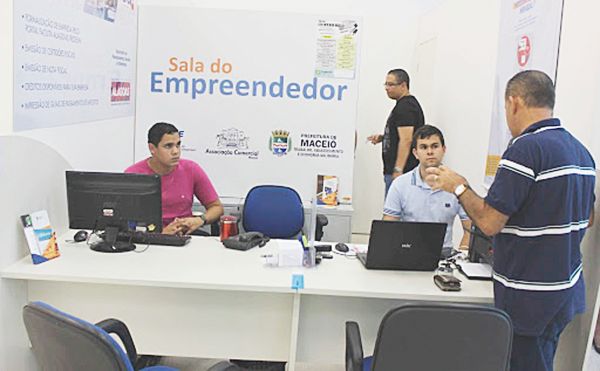 Os empresários recebem atendimento também nas Salas do Empreendedor