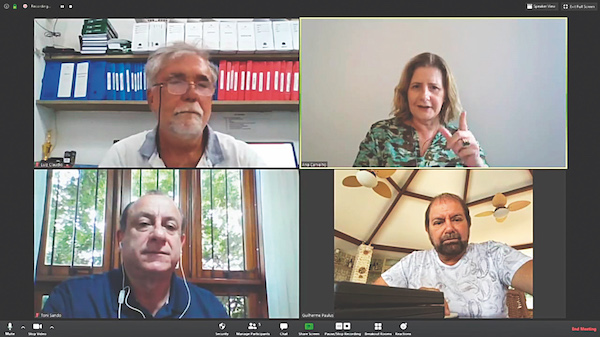 Live contou com a participação de Lula, Ana Carvalho, Toni Sando e Guilherme Paulus