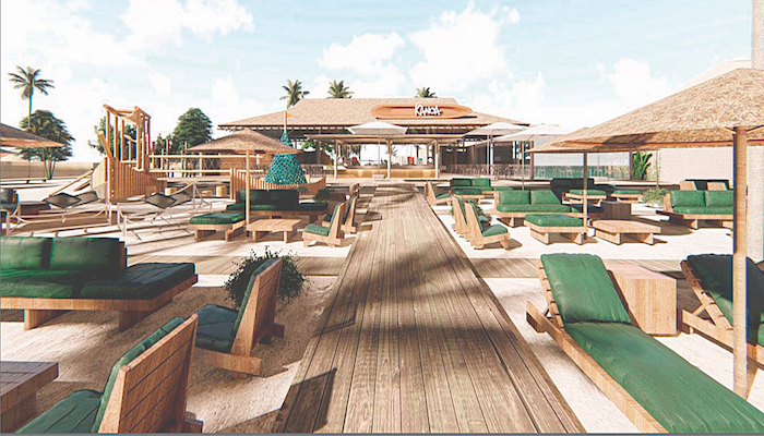 Kanoa Beach Club tem grande procura por turistas e movimenta a economia da região ao gerar cerca de 70 empregos diretos
