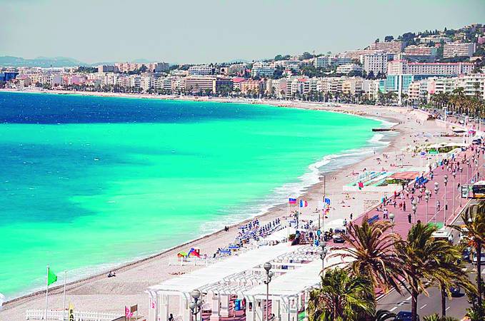 Nice (França), a mais linda orla do Mediterrâneo