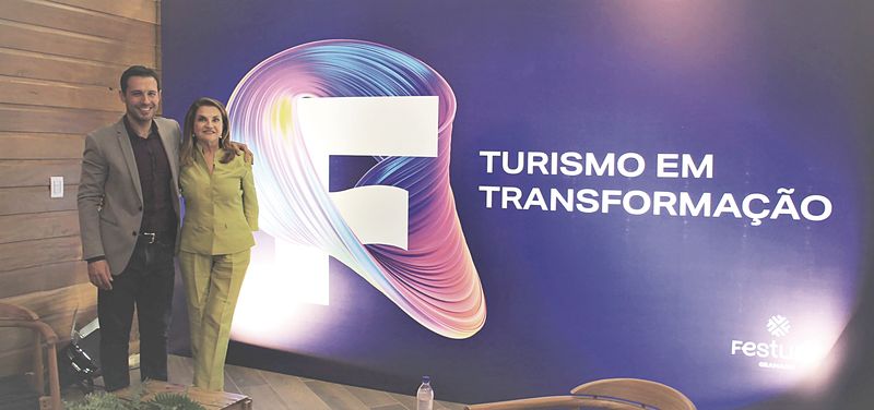 Eduardo Zorzanello e Marta Rossi diretores do Festuris