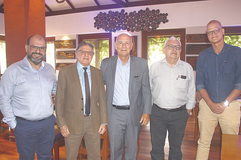 Cristiano Simplício, Noya, Rodolfo Gatto, Silvio Melo e Carlos André de Mendonça Melo